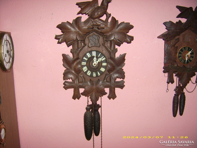 Larger German cuckoo clock