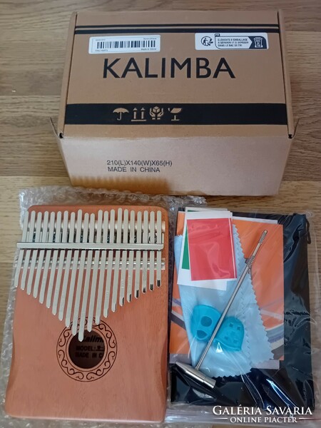 Kalimba 21 billentyűvel új hangszer fából