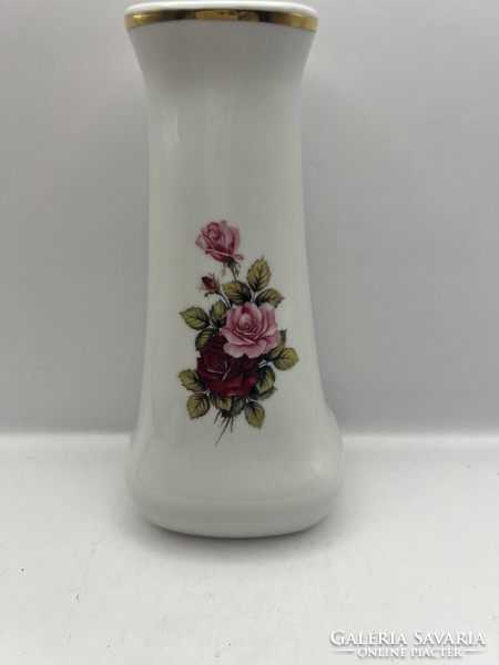 Hollóháza porcelain vase, 18 cm high, rarity.5040