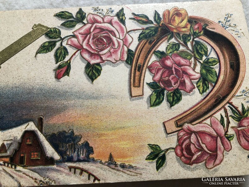 Antique, old postcard -10.