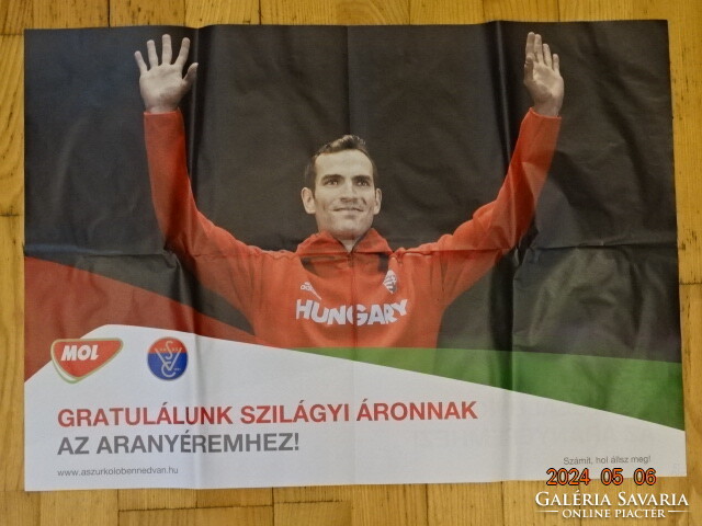 Poster 2016 Olympic fencing champion at Szilágy Áron