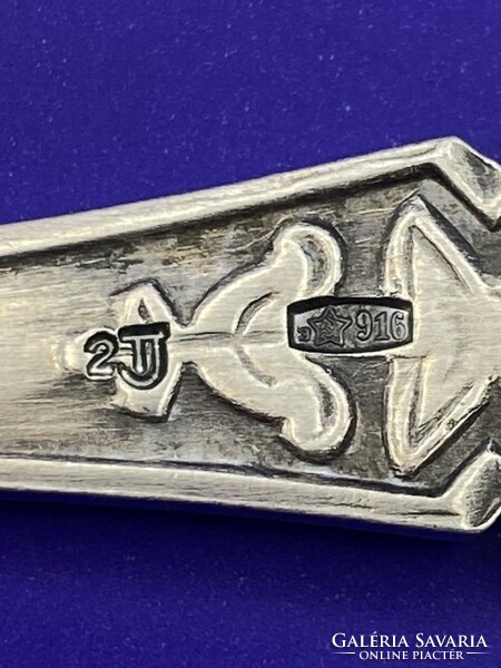 Soviet silver teaspoon