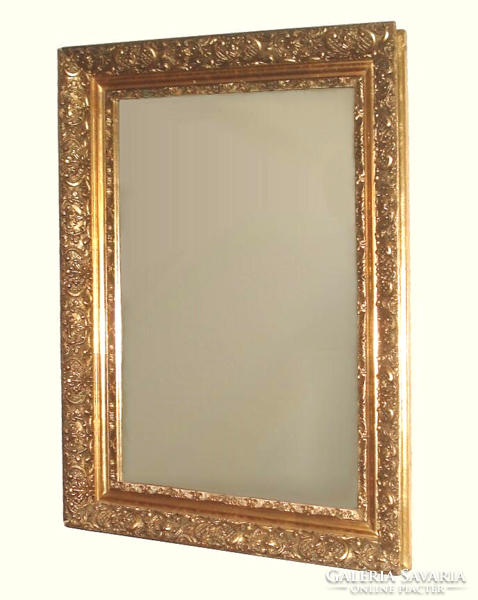 Antik tükör - Brüsszeli tükör (90x68x7 cm)