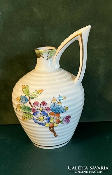 Pitcher with Herend Victoria pattern