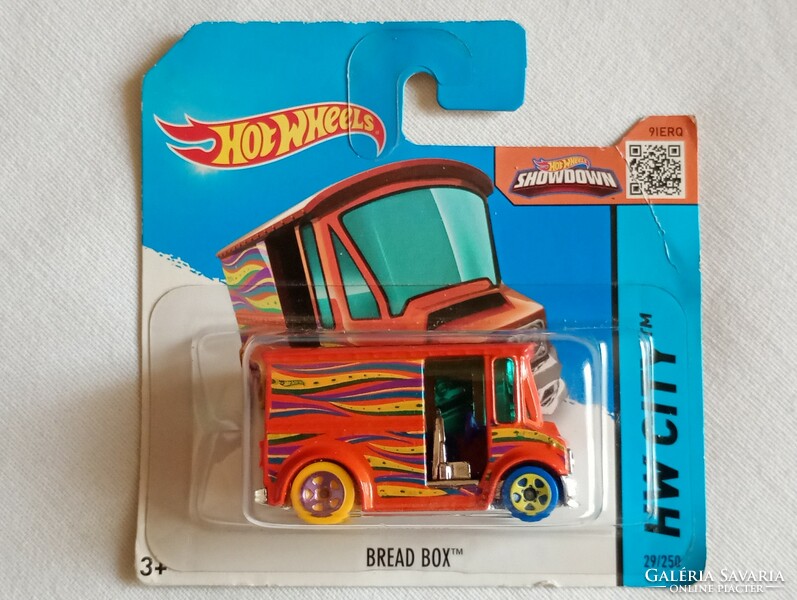 Játékautó Hot Wheels HW CITY 29_250 kenyeres furgon eredeti csomagolásban