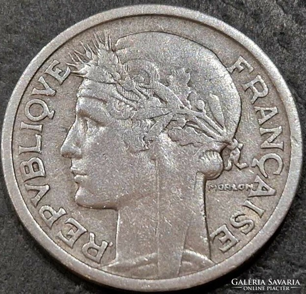 Franciaország 2 frank, 1946.