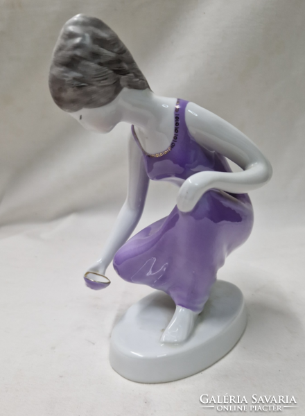 Ravenclaw girl porcelain figurine in perfect condition 17 cm