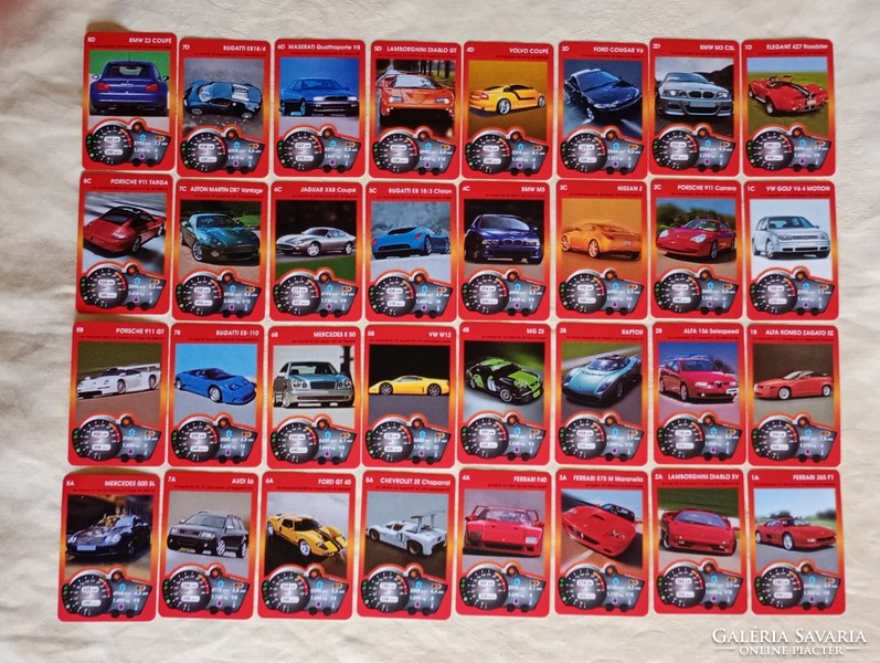 In a car card box, 32 flawless game rules without cards, retro piatnik