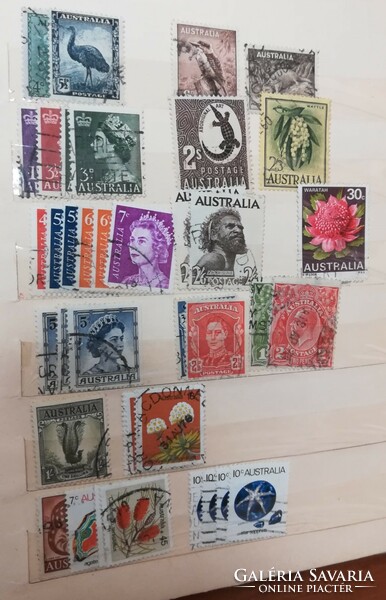 Ausztráliai és újzélandi bélyegek