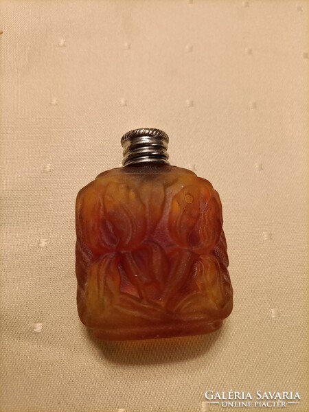 Antik kölnis parfümös üveg
