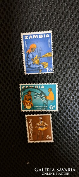 Sealed stamps of Zambia 16.