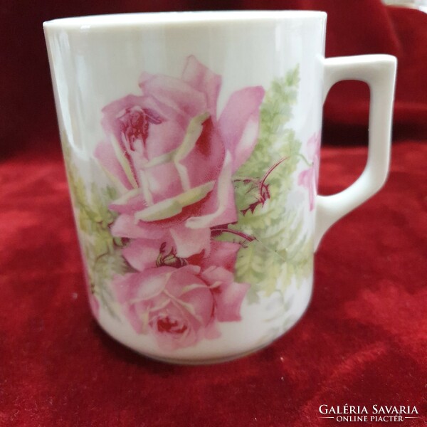Old Zsolnay rose cup