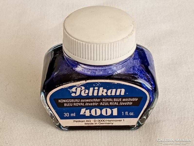 Tintásüveg tintatartó üveg Pelikan retro