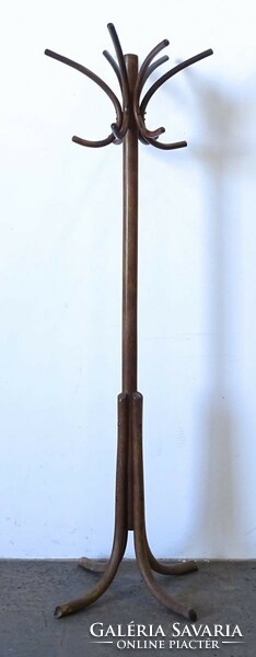 1R243 old six-arm thonet coat rack 183 cm