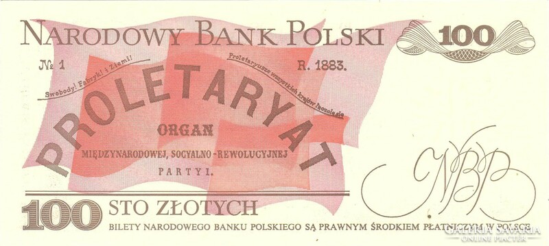 100 Zloty zlotych Poland 1986 1.