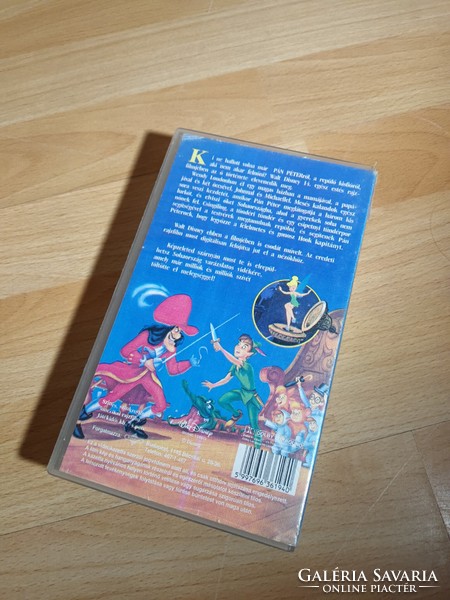 Pán Péter eredeti klasszikus Walt Disney mese VHS videokazettán eladó