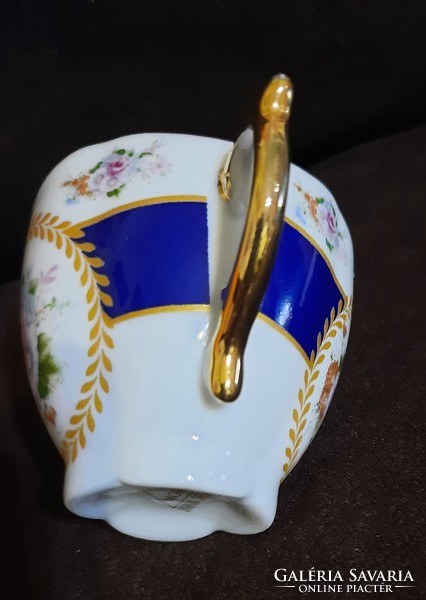 Japán  porcelán aranyozott kávés csésze aljával hibátlan, újnak mondható