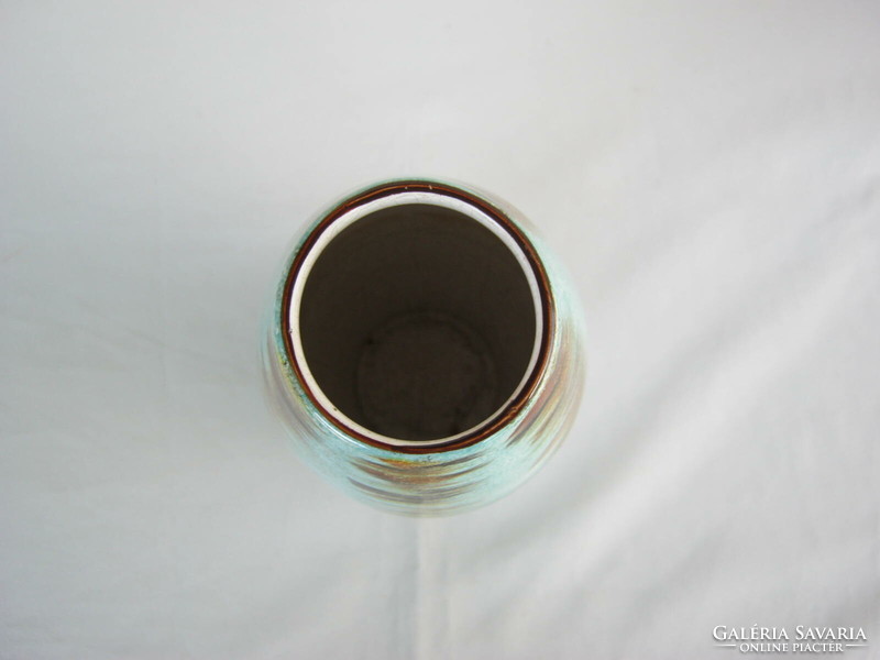 Bodrogkeresztúr ceramic retro vase