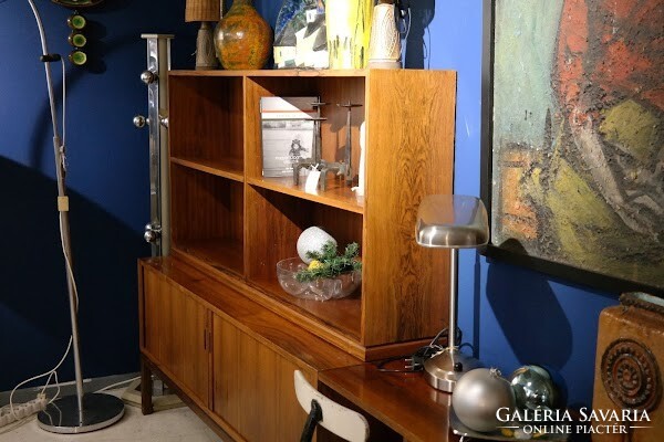 A vintage wardrobe combined with a desk