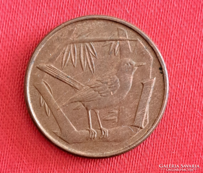 Cayman Cayman Islands 1 cent, 2002. (735)