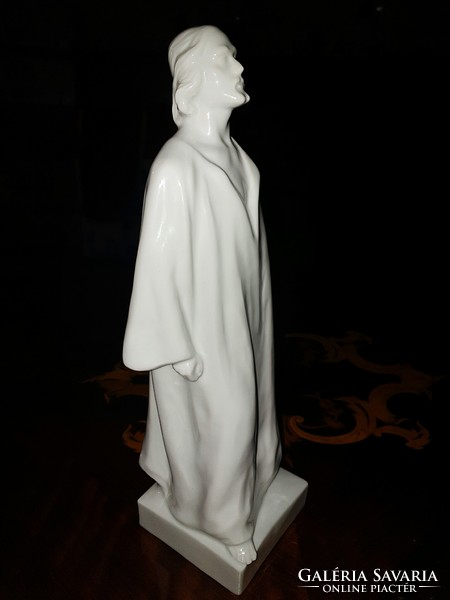 White Jesus figure from Herend