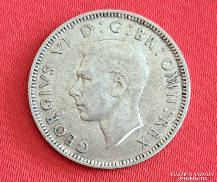 1942. Silver English 1 shilling (739)