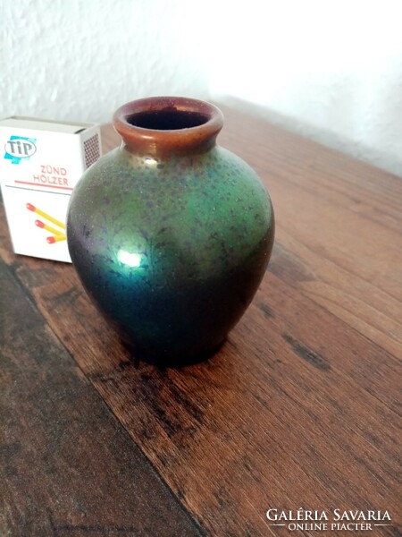 A rare art nouveau vase from Zsolnay