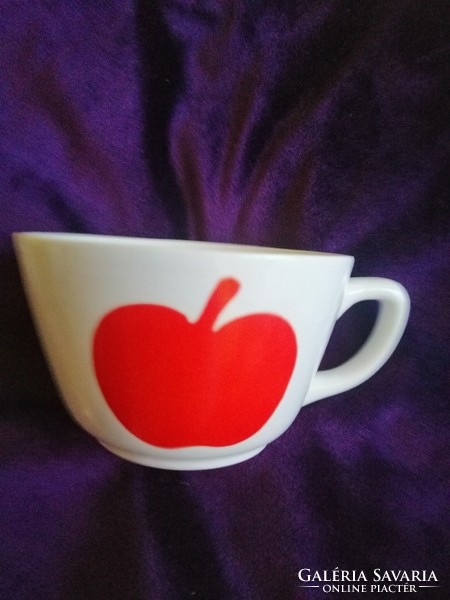 Granite apple tea cup