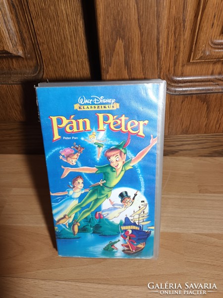 Pán Péter eredeti klasszikus Walt Disney mese VHS videokazettán eladó