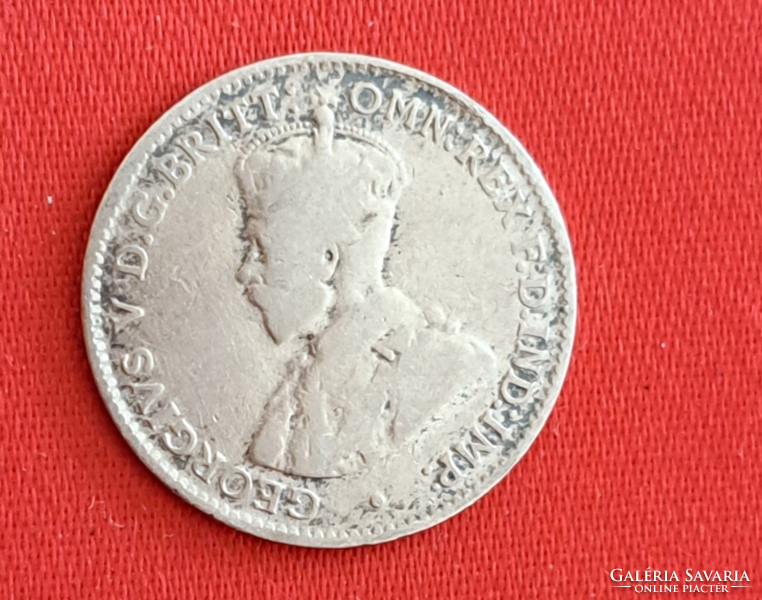 1927. Ausztrália VI. György .500 ezüst 3 Pence 1943. (H/38)