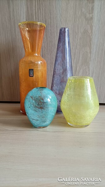 Karcagi fátyolüveg vázák