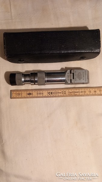 Coolant gauge from the 1960s, with original case