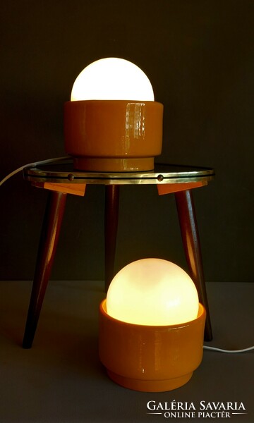 TRAUDL BRUNNQUELL popart asztali lámpa párban ALKUDHATÓ design