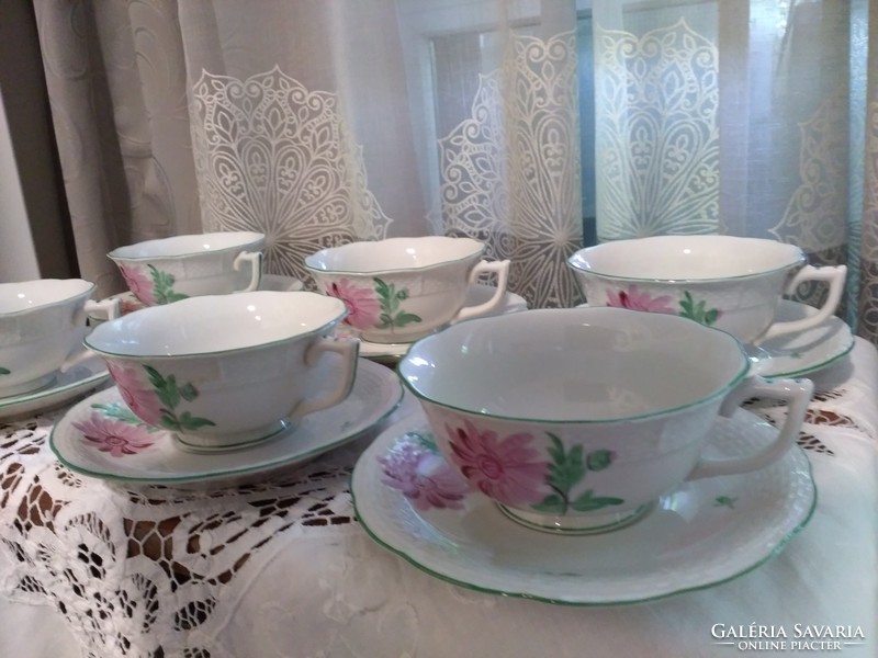 Tertia tea set with Herend aster pattern