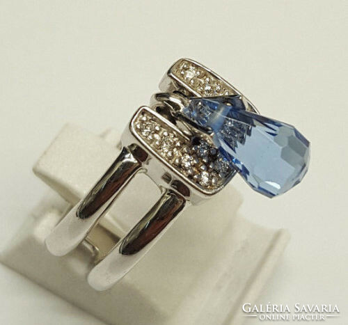 Ezüst gyűrű Pierre Cardin