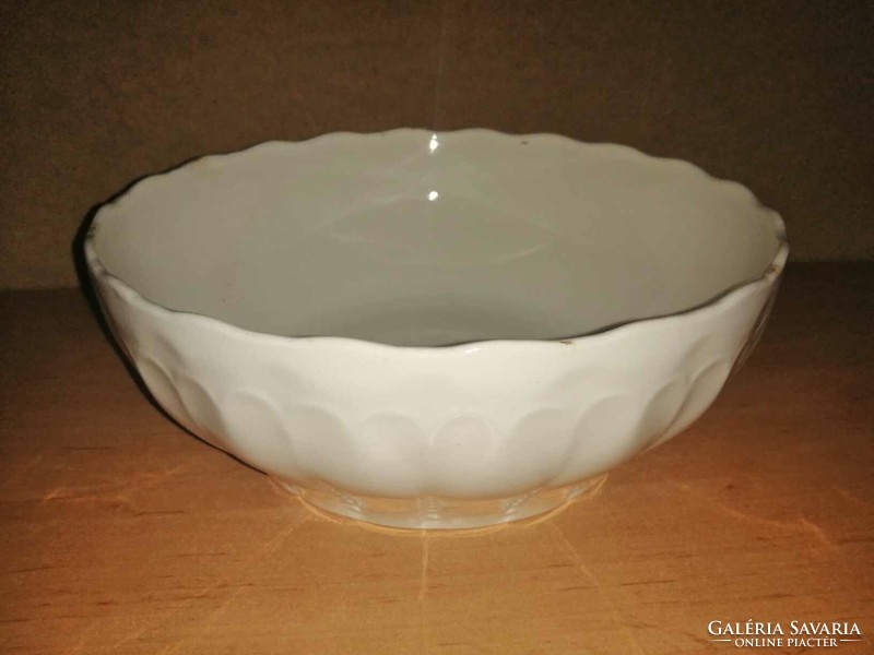 Old marked beaded granite bowl - diam. 27.5 cm (40/d)