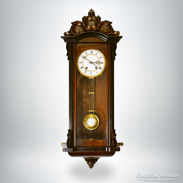 Neobaroque half-baked spring wall clock