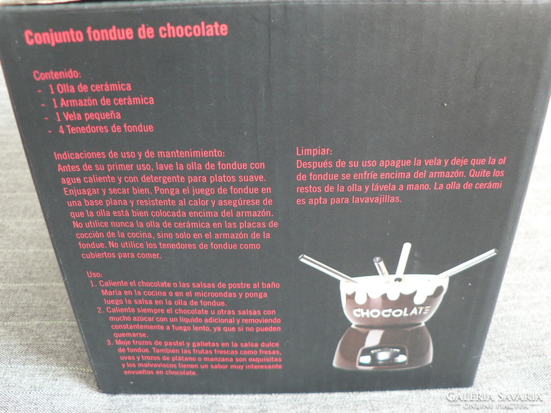 BUTLERS  Bobby Brown csokoládé fondue készlet  7 részes