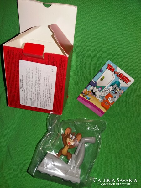 Retro happy meal mekis toy with box for collectors tom and jerry unopened toy according to the pictures