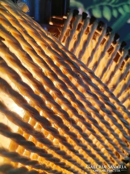 Table lamp - rattan mesh