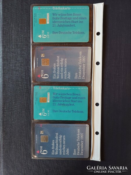 1997-99-es német telefonkártyák