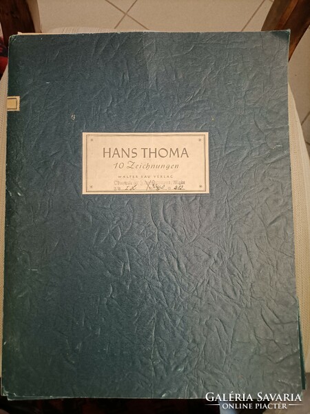 Hans Thoma album 10 rajz album,