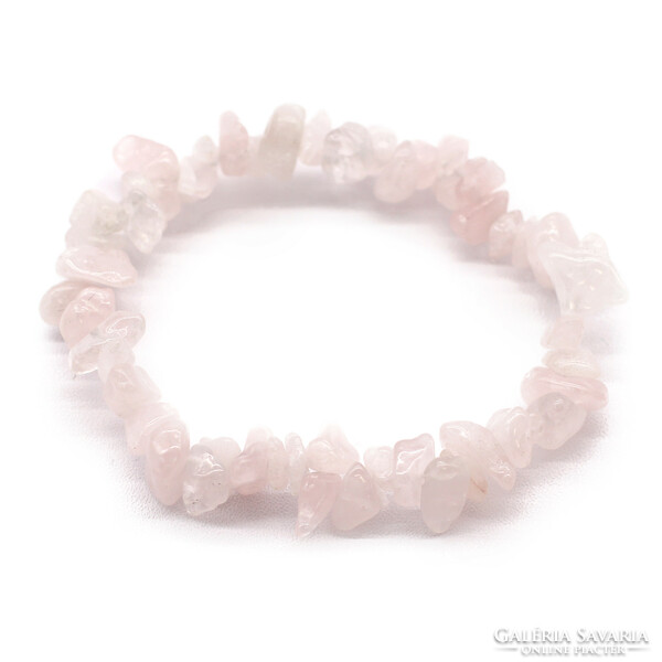 Precious stone bracelet - rose quartz