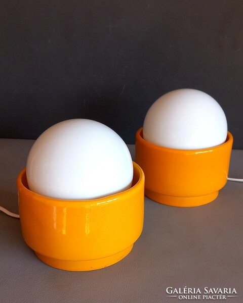 Traudl brunnquell pop art table lamp, negotiable design in pairs