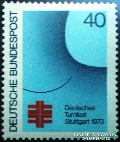 N763 / Németország 1973  Torna ünnepségek bélyeg postatiszta