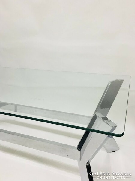 Coffee table with chrome legs - 50440