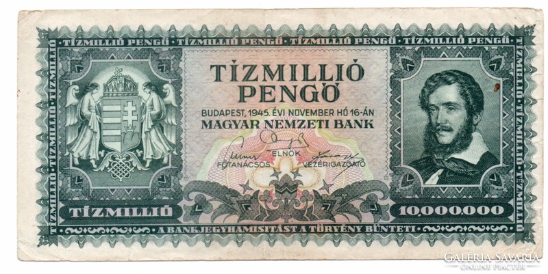 10,000,000 Pengő 1945