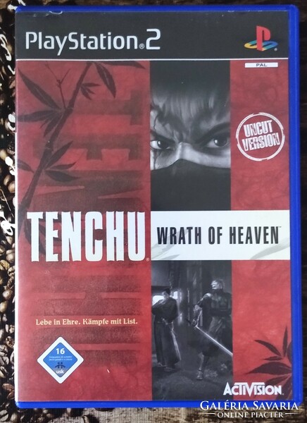 PS2 Játék Tenchu Wrath of Heaven