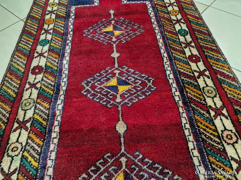 Szép100x200 hand-knotted wool Persian carpet, tapestry bfz621