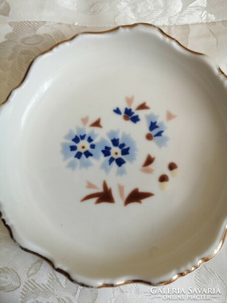 Zsolnay búza virágos tányér 12 cm